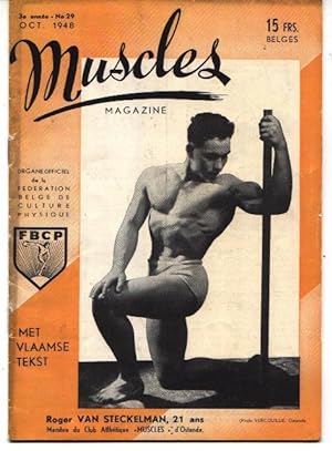 Muscles Magazine #29 - Octobre 1948 - Revue Illustree De CULTURE PHYSIQUE - Le Magazine Vivant De...