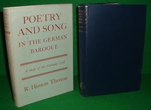 POETRY AND SONG IN THE GERMAN BAROQUE A STUDY OF THE CONTINUO LIED
