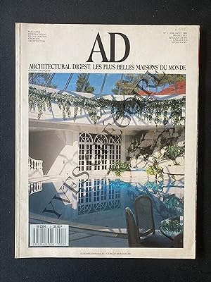 AD (ARCHITECTURAL DIGEST)-N°3-JUILLET/AOUT 1988
