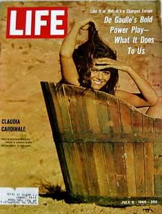 Life Magazine July 8, 1966 -- Cover: Claudia Cardinale