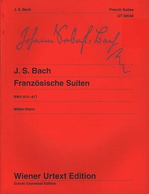 J. S. Bach Franzosische Suiten / French Suites BWV 812-817 for Piano