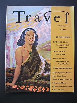 TRAVEL Magazine September, 1936