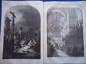 The Illustrated London News (Single Complete Issue: Vol. XXIV No. 678, April 15, 1854) With Lead ...