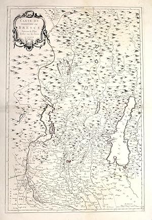 Carte du Territoire de Bresce suivant le Plan dressÈ sur les lieux