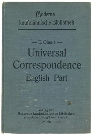 UNIVERSAL COMMERCIAL CORRESPONDENCE. in 5 parts, containing 250 examples of commercial letters. E...