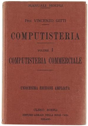 COMPUTISTERIA. Volume I - Computisteria Commerciale.: