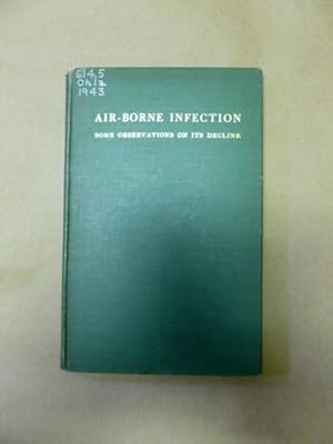 Air-Borne Infection , 1943 Edition