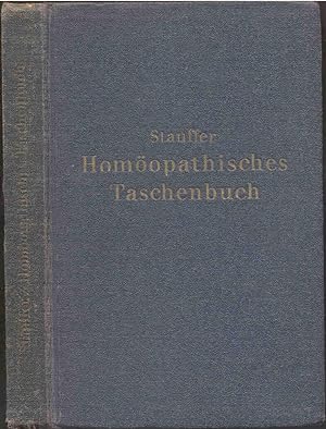 Stauffer homöopathisches Taschenbuch