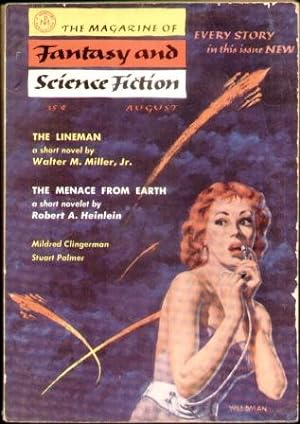 THE MAGAZINE OF FANTASY AND SCIENCE FICTION ( AUGUST 1957) Volume 13, No. 2