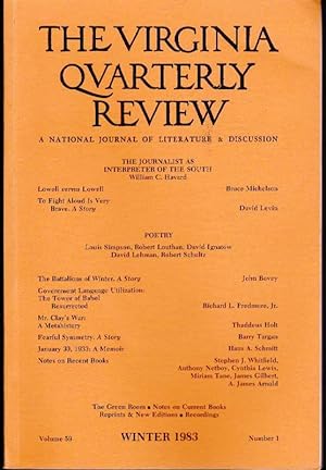 The Virginia Quarterly Review Vol. 59, No. 1; Winter, 1983