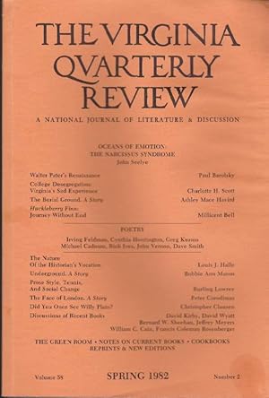 The Virginia Quarterly Review Vol. 58, No. 2; Spring, 1982