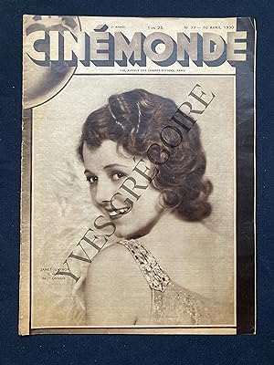 CINEMONDE-N°77-10 AVRIL 1930