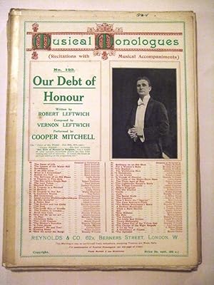Our Debt of Honour (Musical Monologues No 123)