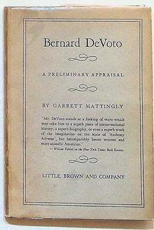 Bernard DeVoto: A Preliminary Appraisal (1st Edition)