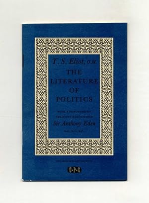 The Literature Of Politics - 1st Edition/1st Printing