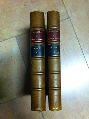 Poésies De Marie De France, Poète Anglo-Normand Du XIIIe Siècle, Ou Recueil De Lais, Fables et Au...