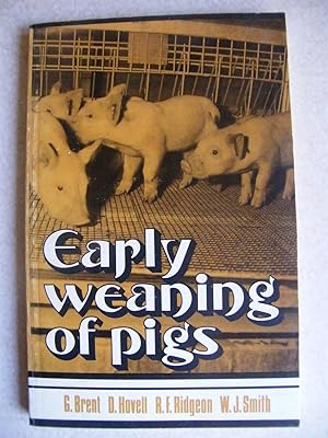 Early Weaning of Pigs