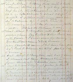 1866 - 1867 HANDWRITTEN MANUSCRIPT DIARY/JOURNAL/NOTEBOOK OF A SUCCESSFUL KINSMAN OHIO BUSINESSMAN