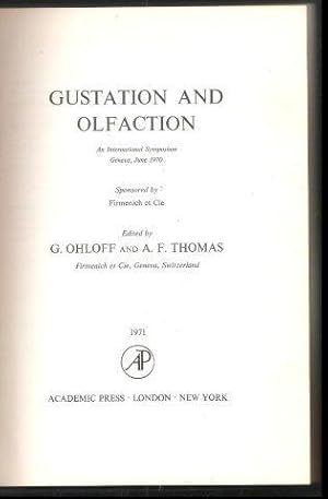 Gustation and Olfaction. An International Symposium, Geneva,