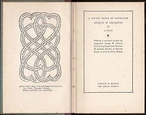 A Little Booke of Conceited Secrets & Delightes for Ladies. 1st. edn.