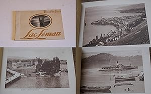 Carnet de 16 Vues photographiques - Thonon-les-Bains - Lac Léman. [+ Lausanne + Évian-les-Bains].