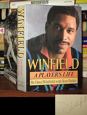 WINFIELD, A PLAYER'S LIFE Signed 1st