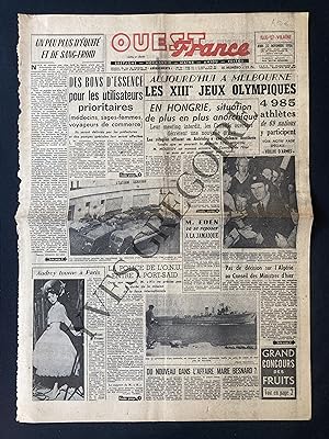 OUEST FRANCE-JEUDI 22 NOVEMBRE 1956