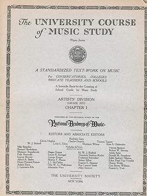 The University Course of Music Study: a Standardized Text-Work on Music - 14 Booklets