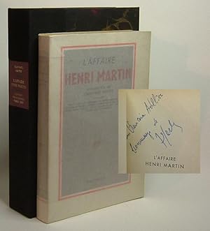 L'AFFAIRE HENRI MARTIN. COMMENTAIRE DE JEAN-PAUL SARTRE. Signed