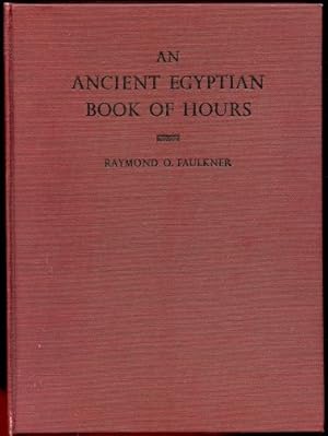 An Ancient Egyptian Book of Hours (Pap. Brit. Mus. 10569)