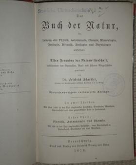Das Buch der Natur, die Lehren der Physik, Astronomie, Chemie, Mineralogie, Geologie, Botanik, Zo...