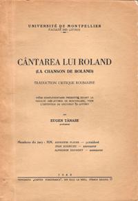 Cantarea Lui Roland ( La Chanson De Roland ) Traduction Critique Roumaine
