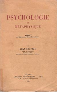 Psychologie et Métaphysique , Classe De Sciences Expérimentales