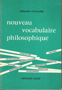 Nouveau Vocabulaire Philosophique