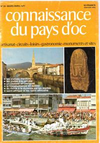 Connaissance Du Pays d'Oc . N° 24 . Mars / Avril 1977 : Saint-Affrique - Un Chaisier En Périgord ...