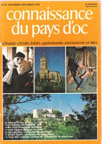 Connaissance Du Pays d'Oc . N° 34 . Novembre / Décembre 1978 : Labruguière - René Trégan , Paysan...