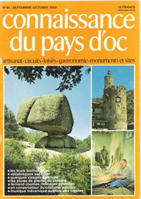 Connaissance Du Pays d'Oc . N° 45 . Septembre / Octobre 1980 : Anduze - Fernand Coumes , Fromager...