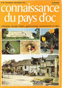 Connaissance Du Pays d'Oc . N° 46 . Novembre / Décembre 1980 : - Lavaur - Une Tournerie Sur Bois ...