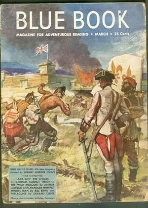 BLUE BOOK (Pulp MAGAZINE) March 1948 MAGAZINE >>> NEW HAMPSHIRE - The Hero of Fort Four (Captain ...
