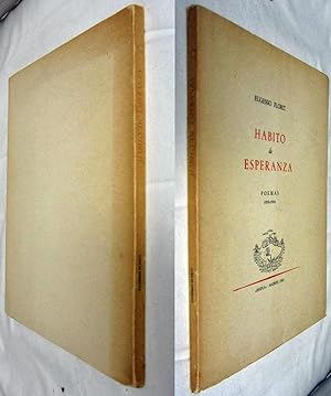HABITO DE ESPERANZA, POEMAS (1936 - 1964) INSCRIBED COPY