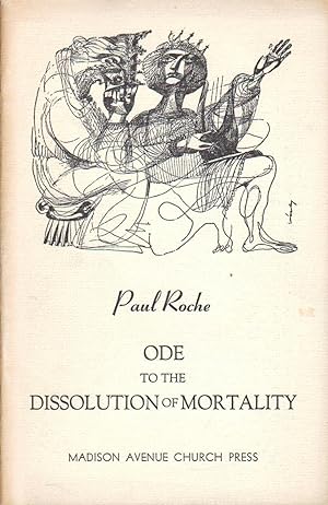 ODE TO THE DISSOLUTION OF MORTALITY (INSCRIBED COPY)