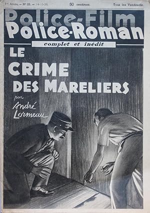 Le Crime des Mareliers - Police-Film Police-Roman n°25 du 14-10-38