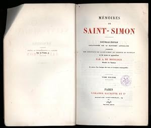 Memoires de Saint-Simon. Tome X