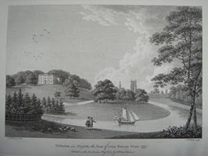 Original Antique Engraving Illustrating Westwick in Norfolk. By W. Watts and Published in 1779.
