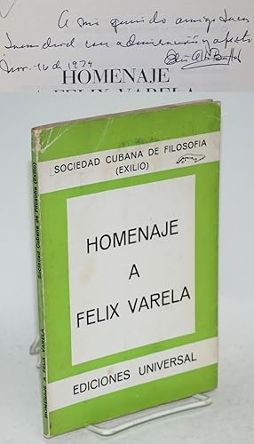 Homenaje a Felix Varela