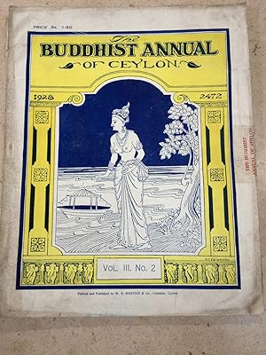 The Buddhist Annual of Ceylon. Vol. 3, No. 2 (1928)