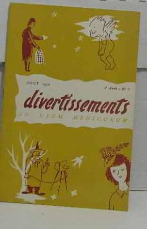 Divertissements n°8 aout 1950