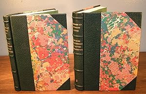 HISTOIRE PITTORESQUE DE NOTRE ALIMENTATION (complet en 2 volumes, belles reliures)