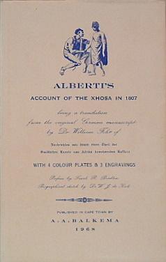 Ludwig Alberti's Account of the Tribal Life and Customs of the Xhosa in 1807