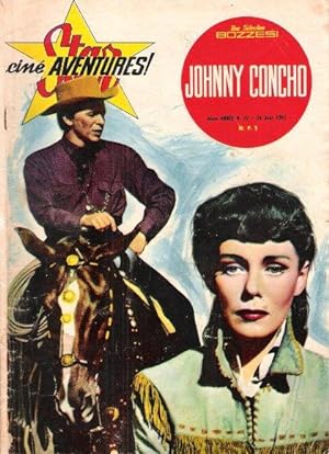 Johnny Concho . Ciné Aventures . 4ème Année n° 72 . 24 Août 1961